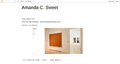 Desktop Screenshot of amandacsweet.blogspot.com