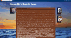 Desktop Screenshot of escolaberimbalartebarro.blogspot.com