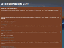 Tablet Screenshot of escolaberimbalartebarro.blogspot.com