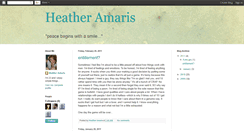 Desktop Screenshot of heatheramaris.blogspot.com