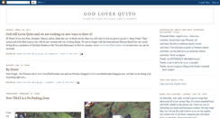 Desktop Screenshot of godlovesquito.blogspot.com