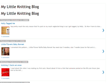 Tablet Screenshot of mamasknitting.blogspot.com