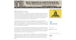 Desktop Screenshot of mymoneyshrugged.blogspot.com