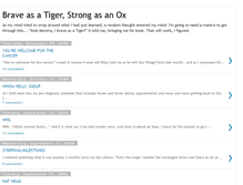 Tablet Screenshot of bravetigerstrongox.blogspot.com