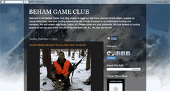 Desktop Screenshot of behamclub.blogspot.com