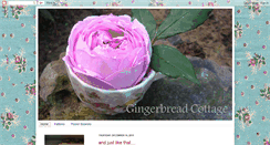 Desktop Screenshot of gingerbreadcottage.blogspot.com