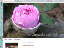 Tablet Screenshot of gingerbreadcottage.blogspot.com