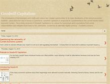 Tablet Screenshot of goodwillcapitalism.blogspot.com