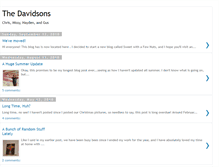 Tablet Screenshot of cmdavidson.blogspot.com
