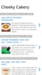 Mobile Screenshot of cheekycakery.blogspot.com