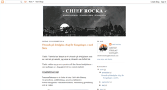 Desktop Screenshot of chiefrockablog.blogspot.com