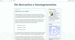 Desktop Screenshot of dedesvarios.blogspot.com