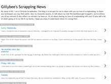 Tablet Screenshot of gillybeesscrappingnews.blogspot.com