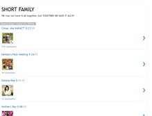 Tablet Screenshot of a-shortfamily.blogspot.com