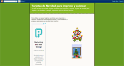 Desktop Screenshot of pintadibustarjetasdenavidad.blogspot.com