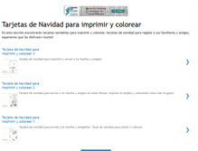 Tablet Screenshot of pintadibustarjetasdenavidad.blogspot.com