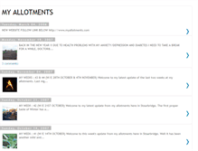 Tablet Screenshot of myallotments.blogspot.com