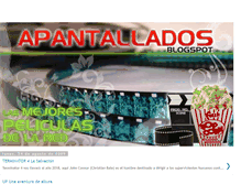 Tablet Screenshot of apantallados.blogspot.com