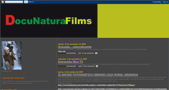 Desktop Screenshot of docunaturafilms.blogspot.com