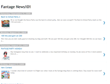 Tablet Screenshot of fantagenews101.blogspot.com