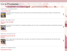 Tablet Screenshot of corepinceladas.blogspot.com