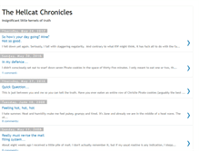 Tablet Screenshot of hellcatchronicles.blogspot.com
