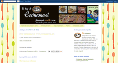 Desktop Screenshot of cocinamovil.blogspot.com