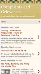 Mobile Screenshot of kelseycomplains.blogspot.com