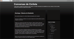 Desktop Screenshot of conversasdeciclista.blogspot.com