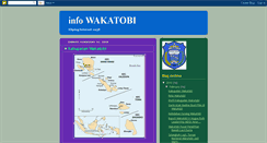 Desktop Screenshot of informasi-wakatobi.blogspot.com