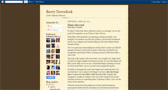 Desktop Screenshot of barrynewsdesk.blogspot.com