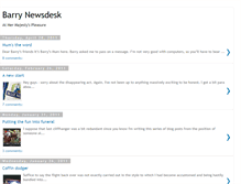 Tablet Screenshot of barrynewsdesk.blogspot.com