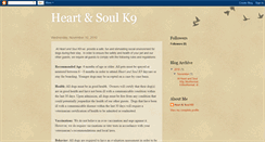 Desktop Screenshot of heartnsoulk9.blogspot.com