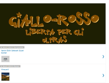 Tablet Screenshot of giallorossoo.blogspot.com