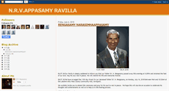 Desktop Screenshot of nrvappasamyravella.blogspot.com