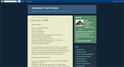 Desktop Screenshot of ccrchurchnews.blogspot.com