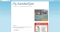 Desktop Screenshot of myinspirational-quotes.blogspot.com