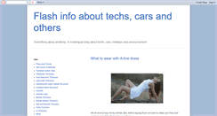 Desktop Screenshot of flashtechs.blogspot.com
