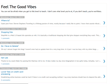 Tablet Screenshot of feelvibes.blogspot.com