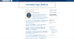 Desktop Screenshot of celebrities-world.blogspot.com