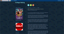 Desktop Screenshot of collegehazing.blogspot.com