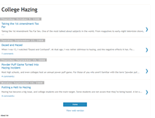 Tablet Screenshot of collegehazing.blogspot.com