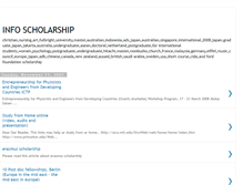Tablet Screenshot of infos-scholarship.blogspot.com