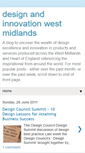 Mobile Screenshot of designandinnovationwm.blogspot.com