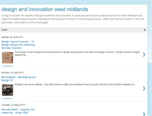Tablet Screenshot of designandinnovationwm.blogspot.com