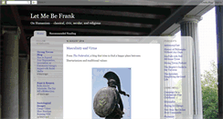 Desktop Screenshot of let-me-be-frank.blogspot.com