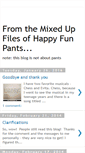 Mobile Screenshot of happyfunpants.blogspot.com