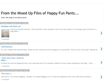 Tablet Screenshot of happyfunpants.blogspot.com