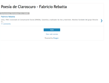 Tablet Screenshot of claroscuro-fabricio.blogspot.com