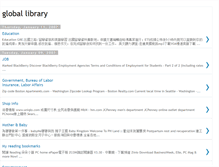 Tablet Screenshot of globallibrary.blogspot.com